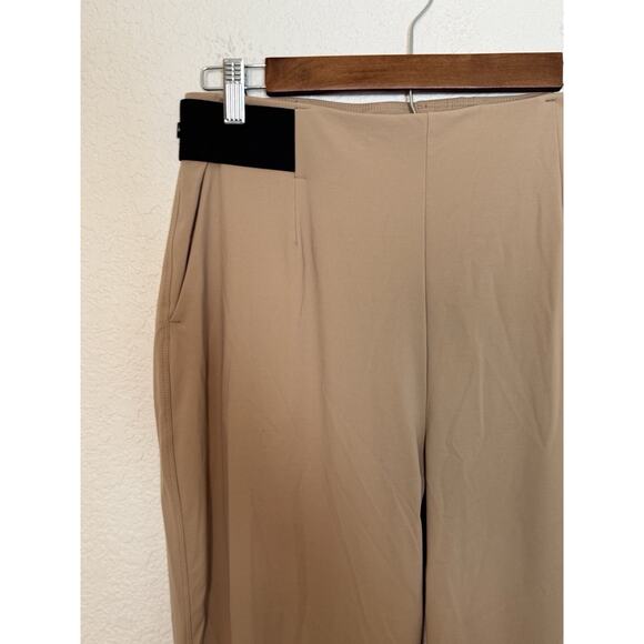 ADay Pants Medium Turn it Up Pull On BAL-LTE-89MD Beige Latte Classic Minimalist - Picture 6 of 9